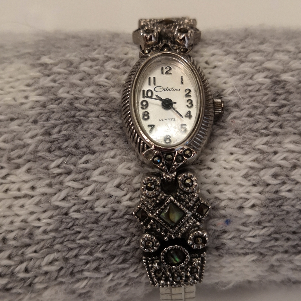 Catalina Vintage Bejeweled Watch